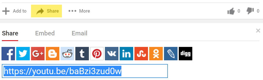 shareyoutubevideo